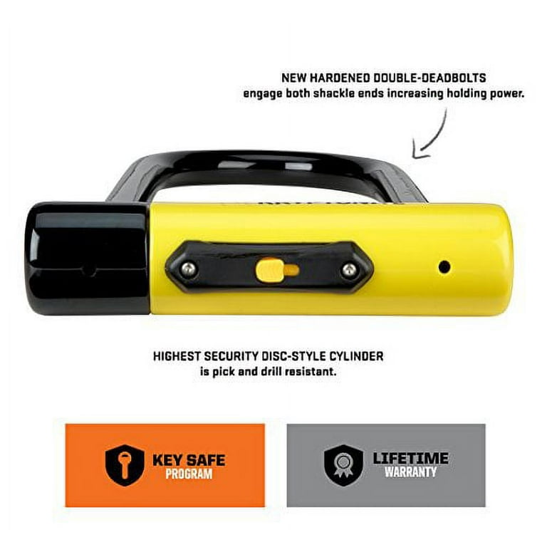 Kryptonite New U New York LS Heavy Duty Bicycle U Lock Bike Lock