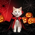 thumbnail image 6 of Pet Halloween Star Cloak - Adjustable Star Pet Cape Clothes for Medium Cats Dogs Cosplay Outfit, 6 of 6