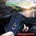 thumbnail image 6 of Compatible for Samsung Galaxy A51 5G Case (Not Fit Galaxy A51) with HD Screen Protector, Military-Grade Shockproof Protective with Magnetic Kickstand Ring Phone Case for Samsung A51 5G, Blue, 6 of 15
