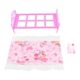 thumbnail image 2 of Mini Cama De Casa De Muñecas, Muebles De Dormitorio De Casa De Muñecas, Mini Cama Con Almohada Para Niños, 2 of 7