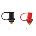 thumbnail image 4 of Justharion Noir Batterie à Distance Charge Jump Posts Batterie Chargeur Post Kit Stud Cap Terminal Studs Batterie Rouge, 4 of 6