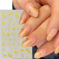 thumbnail image 2 of Pegatinas de uñas ZASKHLD para San Valentín, autoadhesivas, en 3D, con forma de corazón, 6 unidades, 2 of 9