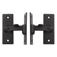 thumbnail image 3 of Door Lock Latches Metal Latch Barn Gate Hasp Bolt Security Black Locks Window Steel Cabinet, 3 of 7