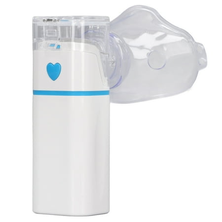 

Cool Mist Steam Inhaler Mini Portable Deep Absorption Quiet Automatic Cleaning 3500 Microholes Effort Saving For Household Use