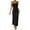 Black, variant on JAKANYQ Women Swimwear Crochet Hollow Out Maxi Dress Sexy Slim Fit Beach Vacation Spaghetti Strap Cozy Hawaii Summer Tropical Brazilian Beachwear