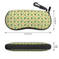 thumbnail image 2 of Cauagu Sea Turtle Pattern Unisex Glasses Case,Zipper Protective Fabric Sunglass Case with Clip Soft Case Horizontal Protective Pouch for Sunglasses Eyewear, 2 of 6