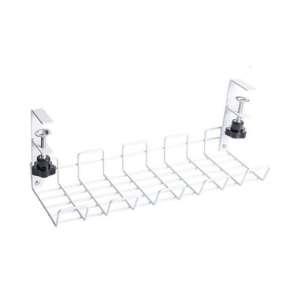 Cable Management Under Desk Underdesk Cable Management Cable Basket for Managing Cables and Power Strips