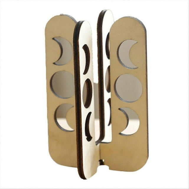 Plant Reproductive Tube Hollow Solid Wood Plant Shelf B