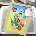 thumbnail image 4 of Minkissy 2Pack Paper Making Craft Frame Paper Frame Supplies Wood Natural Tool For Kindergarten Activities, 4 of 8