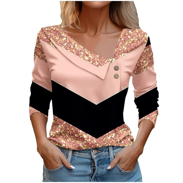 FAIWAD Chandails en Molleton à Manches Longues pour Femmes Col Rond Décontracté Couleur Unie Imprimé Cœur Chandail en Molleton Ample