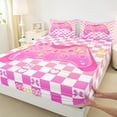 thumbnail image 2 of jejeloiu Cute Gamepad Bed Sheets,Modern Video Game King Sheets,Gaming Gamer Sheet Set For Girl Kids,Super Cozy Bedroom Decor,4pcs, 2 of 7