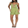 thumbnail image 2 of PENGXIANG Femmes Y2K Sortir Mini Robe Spaghetti Sangle Bodycon Coupe Basse Mini Robe Y2K Dentelle Robe de Soirée Clubwear Noir S, 2 of 7