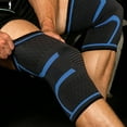 thumbnail image 2 of XIRQI 2Pcs Compression Sleeve 2 Packs Knee Sleeve Compression Sleeve Kinesio Tape Orange XL, 2 of 4