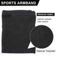 thumbnail image 3 of OULII Sac de Bras Poignet Poche pour Téléphone Portable Sac de Rangement Noir Polyester Lot de 1, 3 of 6