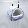 thumbnail image 6 of TINYSOME Hamster Hammock Cave Shed Small Pet Warm Hut Cage Tent for Guinea Pigs Sugar, 6 of 19