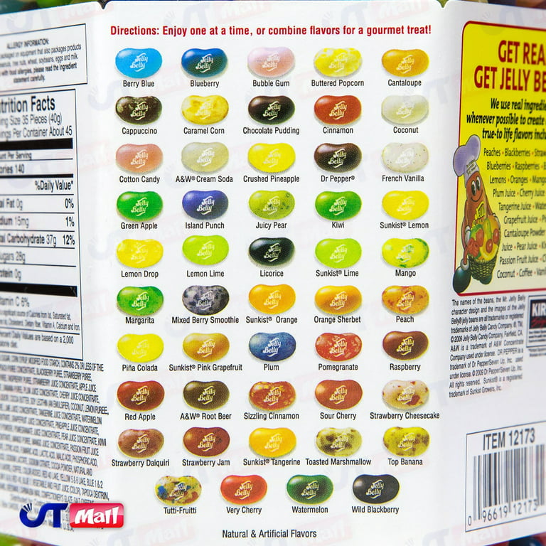  Signature Jelly Belly Jelly Beans, 4-Pound : Grocery