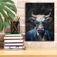 thumbnail image 6 of Epic Graffiti 'Crypto Cow' by Svetlana Aleynikova Canvas Wall Art, 12" x 16", 6 of 8