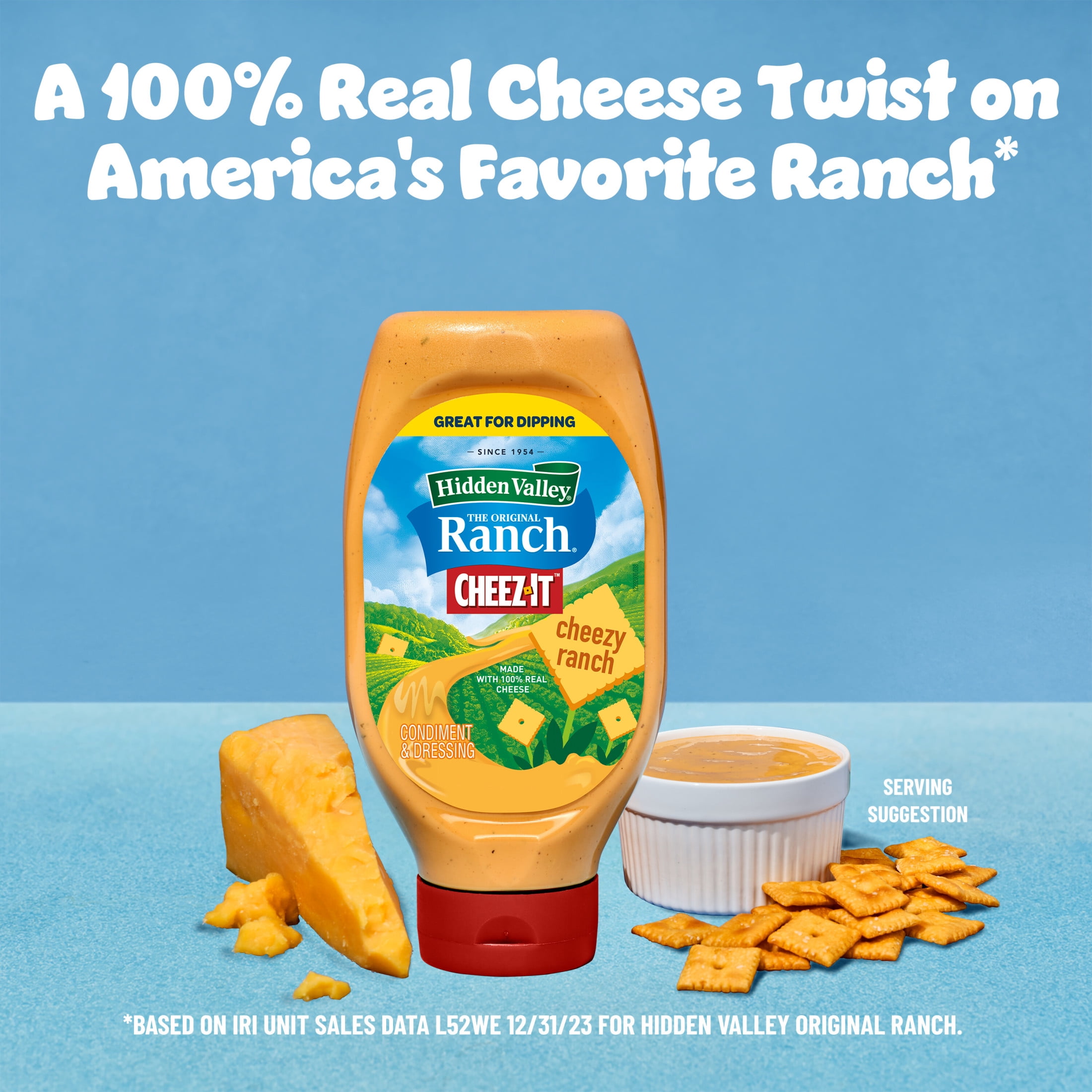 cheez its ranch dressing Hidden Valley Launches New Flavor With Cheez-It Ranch Cheez-Its