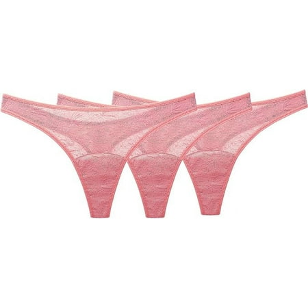 Shero Goodbye Leaks Panty - Lace Thong Rose LG (3 Pack)