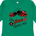 thumbnail image 4 of Inktastic My Nana Loves Me with Cute Ladybugs Boys or Girls Long Sleeve Toddler T-Shirt, 4 of 5
