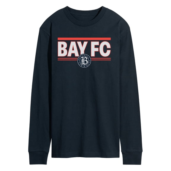 National Women's Soccer League - Bay FC Modern Club Long Sleeve Graphic T-Shirt