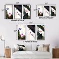 thumbnail image 4 of Designart "Haute Couture Woman s Portrait V" Fashion Framed Wall Art Set Of 3 - Pink Glam Frame Gallery Wall Set For Home Decor, 4 of 6