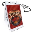 thumbnail image 2 of Asian Barbecue (24" X 36") Standard A-Frame Signicade, Includes Decal Applied To Stand, 2 of 4