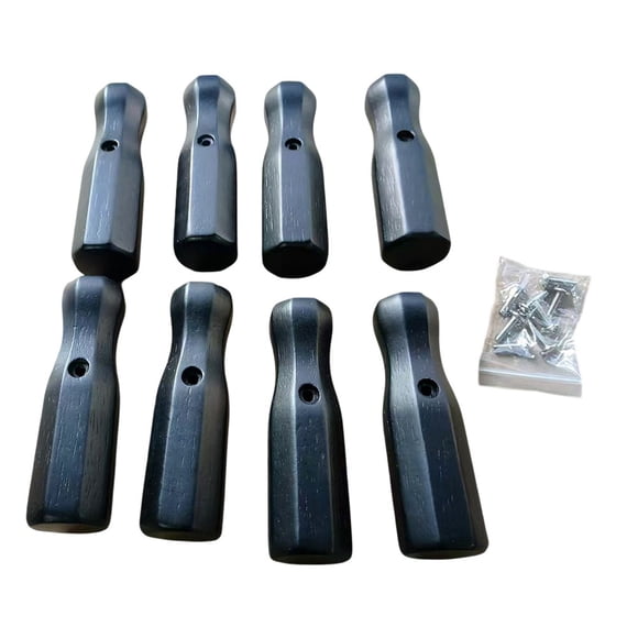Mosiee 8Pcs Foosball Table Handle Soccer Table Handles Nonslip Grip Table Rod End Cap