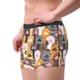 thumbnail image 2 of Honeii Cat Paw (2) Print Mens Boxer Briefs Breathable,Boxer Brief for Men, Moisture-Wicking Underwear-Small, 2 of 5