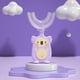 thumbnail image 1 of Cepillo de dientes manual grande PurpleKoala, herramienta de limpieza inteligente para el cuidado bucal de los niños en forma de U de 360 grados, 1 of 5