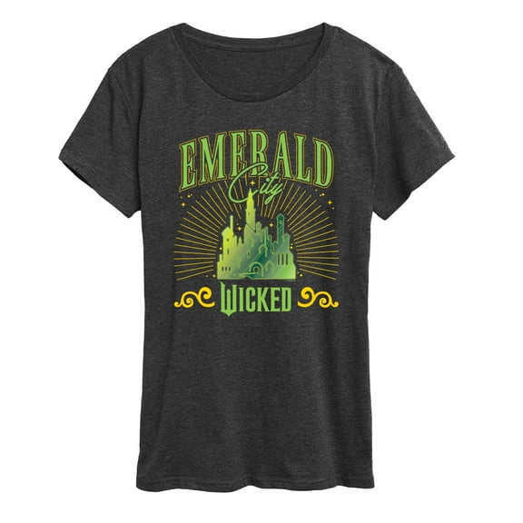 Wicked - Emerald City - Women's Short Sleeve Graphic T-Shirt