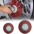 thumbnail image 3 of Polishing Wheel for Metal Wood and Plastic Provides Fast Deburring and Prepping for Uniform Matte or Satin Finish with 16mm Bore, 3 of 8