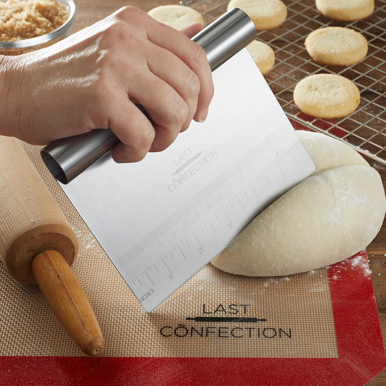 Last Confection Stainless Steel Bench Scraper/Pastry Dough Cutter