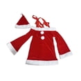 thumbnail image 4 of Vestido de Fiesta Jinwen Disfraz de Papá Noel con Sombrero 63 cm, 4 of 8