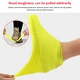 thumbnail image 4 of kayannuo Waterproof Silicone Shoe Cover Reusable Non Slip Rubber Rain Shoe Cover Unisex Shoe Protectors Outdoor, 4 of 7