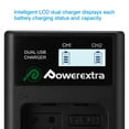 thumbnail image 2 of NP-FW50 LCD Battery Charger for Sony Alpha A6500 A6300 A6000 A7r A7 A5000 ILCE-5100 A5100 ILCE-6000 ILCE-6100 A6100 ILCE-6300 Camera, 2 of 7