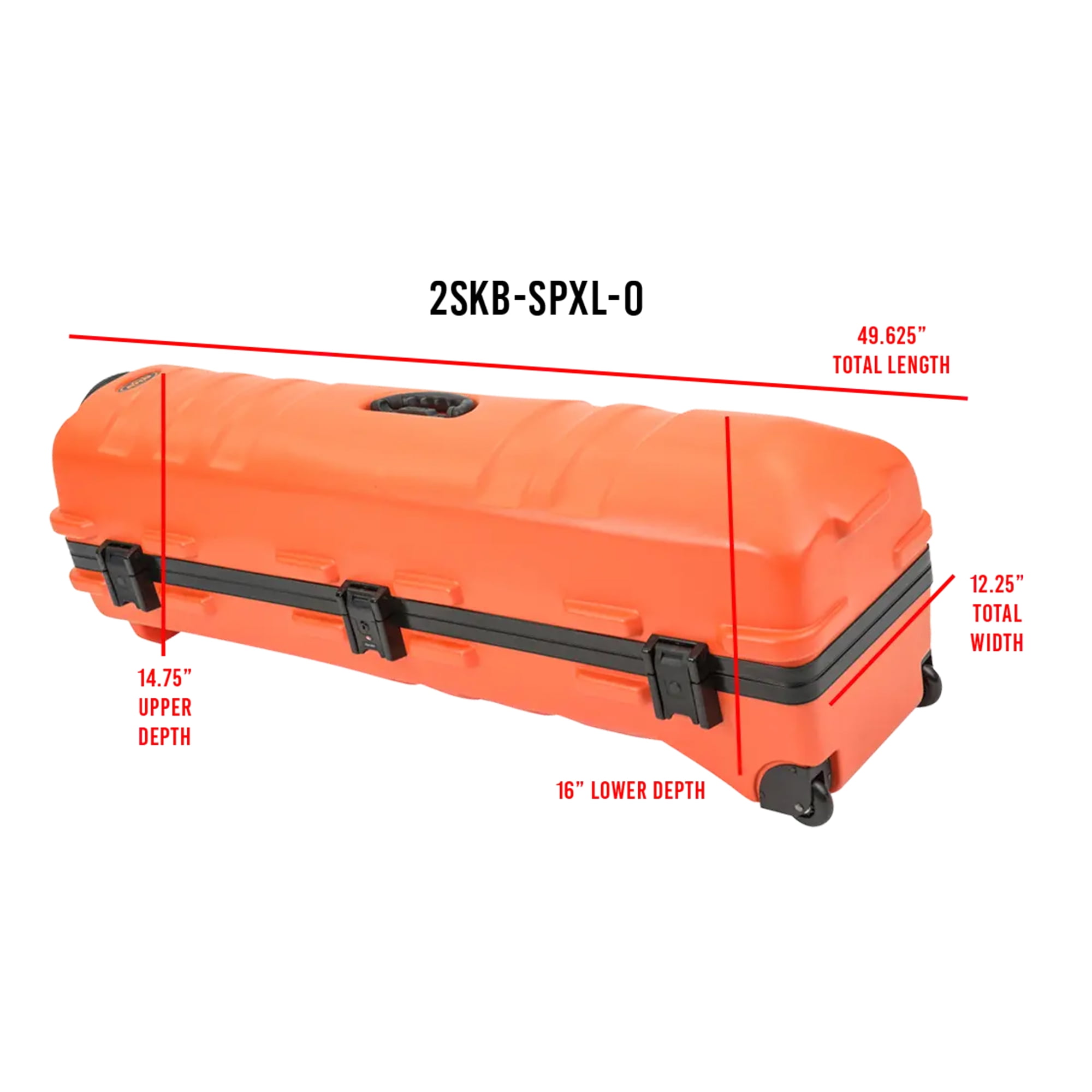 SKB Cases ATA Staff Pro XL Hard Plastic Storage Wheeled Golf Travel Case