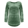 thumbnail image 2 of Sanbonepd Womens Sweaters Crewneck Plush Fleece Top Fashion Ladies Pullover Sweater, 2 of 4