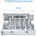 thumbnail image 2 of Elemento calefactor Alltemp 279838 para secadora Kenmore Whirlpool, 2 of 7