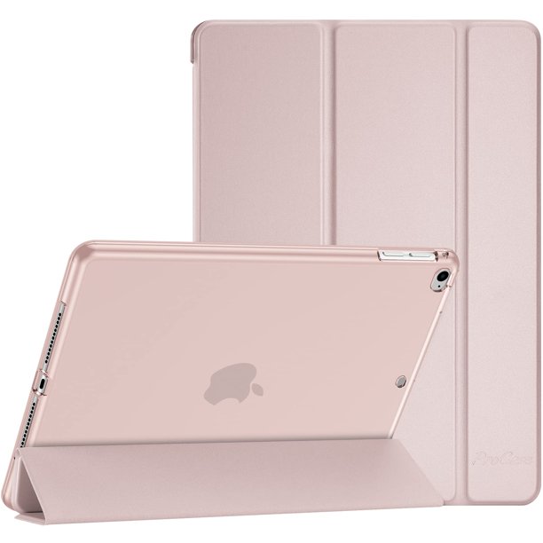 Funda ProCase Shockproof para iPad 9.7 2017/2018, Air 1/2, rosa