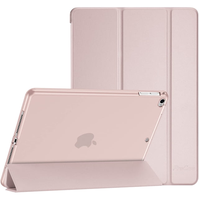 Funda ProCase Shockproof para iPad 9.7 2017/2018, Air 1/2, rosa