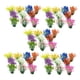 thumbnail image 4 of Kit de 50 piezas DIY de modelos de flores en miniatura para escenario, diorama, decoración, vegetación altura 5 cm, 4 of 9