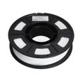 thumbnail image 1 of Filament PLA blanc pour imprimante 3D, 1,75 mm, poids net 8,8 oz, température de 180 à 210 °C, pour recharge et remplacement, 1 of 4