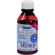 Humco Gentian Violet Topical Solution 1% USP 2 oz (Pack of 4)