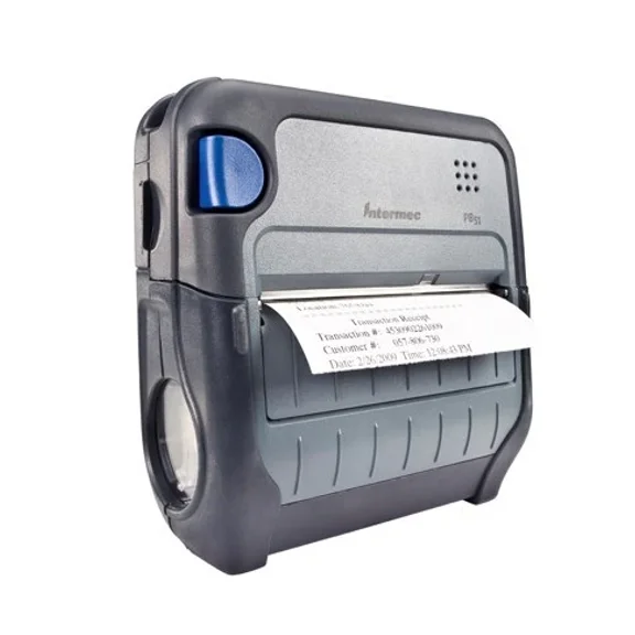 Restored Intermec PB51 Mobile Thermal Rugged Receipt Printer Bluetooth USB, Portable Monochrome Printing (Refurbished)