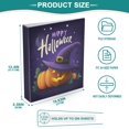 thumbnail image 5 of Spooky Halloween Design 3 Ring Hardcover Binders 1.5in Round Rings for Letter-Size Folder Paper Organizer Pockets for Office Student Recipe, 5 of 9