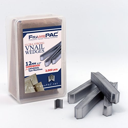 V Nails for Picture Framing Ultra Strong 12mm (1/2 Inch) Vnail