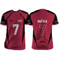 thumbnail image 3 of Haikyuu Nekoma Red Cartoon Anime Cosplay Camiseta de manga corta de verano para hombre Camiseta para adultos 2024 Nueva camiseta casual de moda para hombre, 3 of 4
