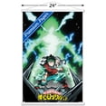 thumbnail image 2 of My Hero Academia: Season 4 - Deku Visual Wall Poster with Wooden Magnetic Frame, 22.375" x 34", 2 of 3