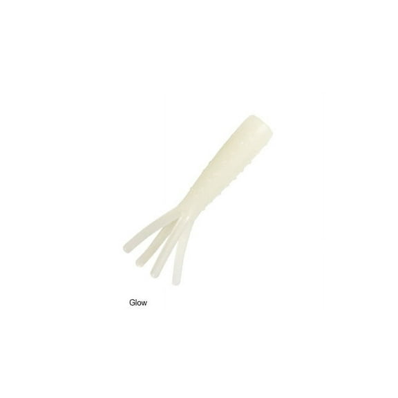 Z-Man MTIC-231PK8 Tiny TicklerZ Glow 1.75" 8 Pack Micro Finesse Bait